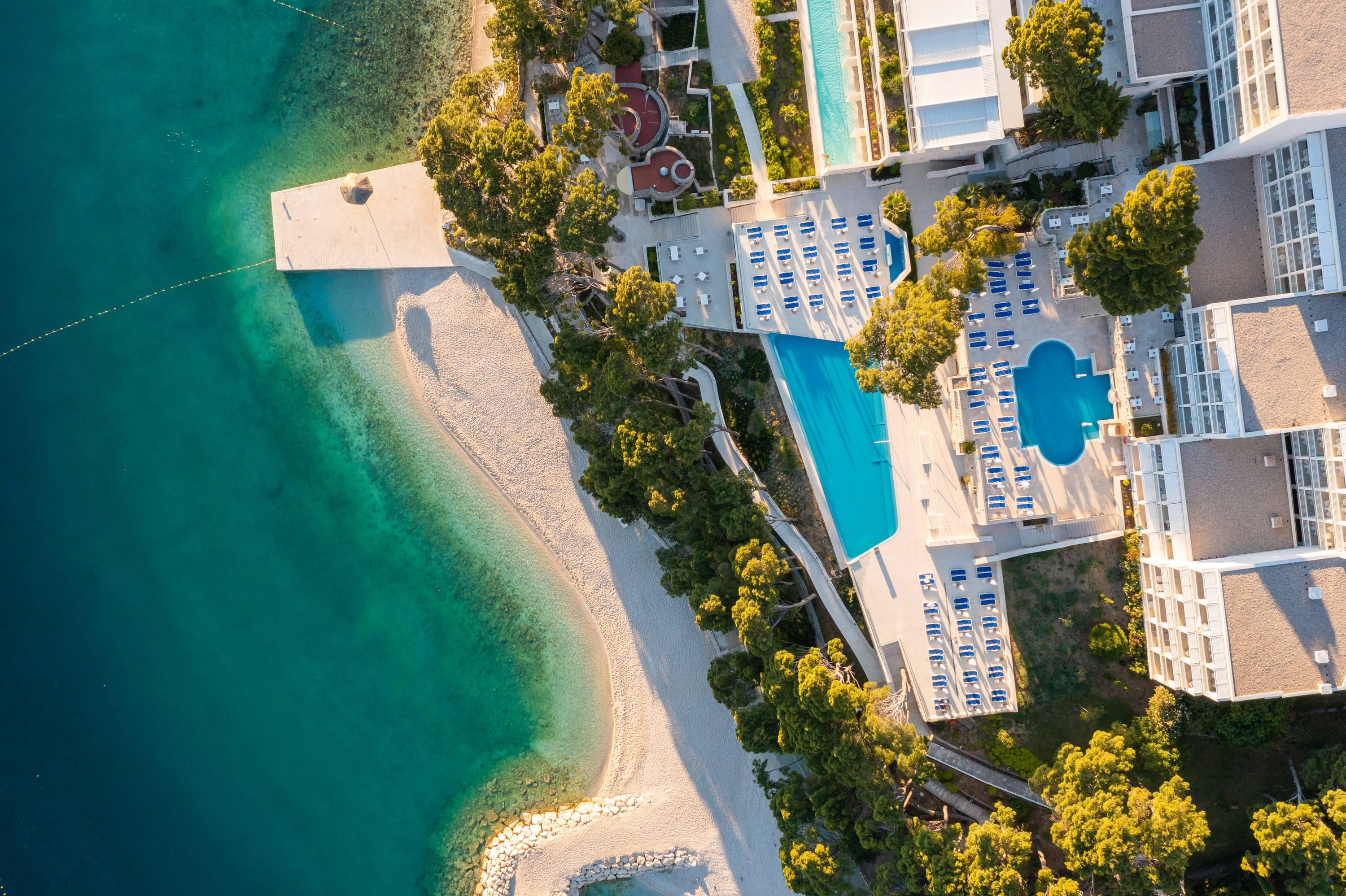 Bluesun Mala Berulia Hotel Brela Eksteriør billede
